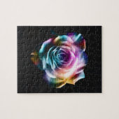 絞り染めのカラフルは上がりました ジグソーパズル (横)