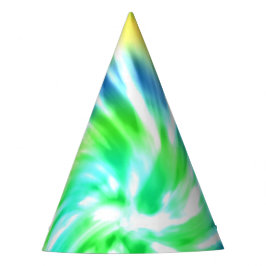 絞り染めのパーティーの帽子 パーティーハット