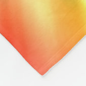 絞り染めのピースサインのデザインのフリースブランケット フリースブランケット (角)