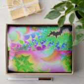 絞り染めのフラクタル 薄葉紙 (ギフト)