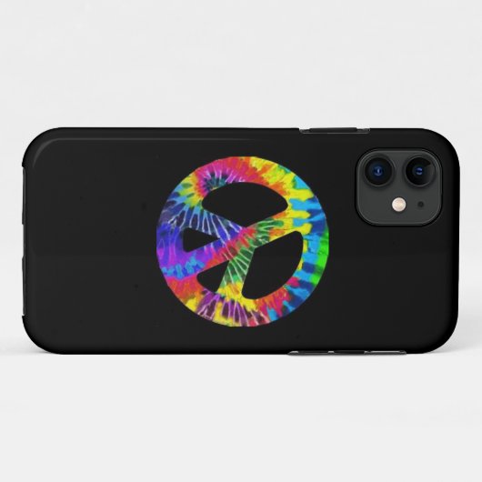 絞り染めの平和IPhoneカバー Case-Mate iPhoneケース (裏面(横))