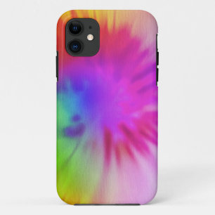 絞り染めの穹窖の箱 iPhone 11 ケース