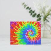 絞り染めの絵はがき ポストカード (スタンド正面)