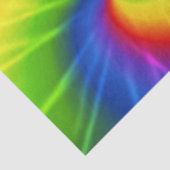 絞り染めの虹パターン 薄葉紙 (詳細)