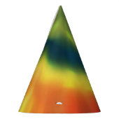 絞り染めの螺線形-パーティーの帽子 パーティーハット (左)