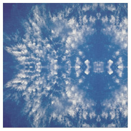 絞り染めの雲 ファブリック