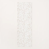 絞り染めインストーンベージュボホ ヨガマット (正面)