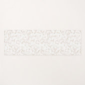 絞り染めインストーンベージュボホ ヨガマット (正面(横))