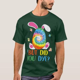 絞り染めイースターでもイースターの卵を死んだ Tシャツ