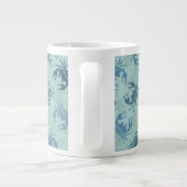 絞り染めカニ類 ジャンボコーヒーマグカップ (裏面)