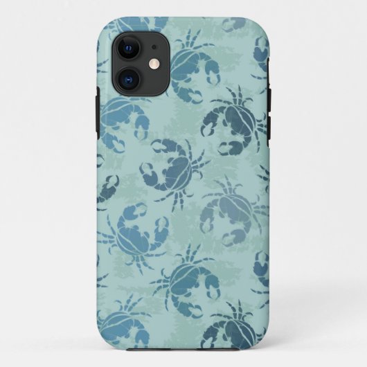 絞り染めカニ類 Case-Mate iPhoneケース (裏面)