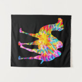 絞り染めカメラ タペストリー (正面(横))