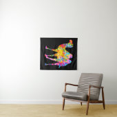 絞り染めカメラ タペストリー (インサイチュ(横))