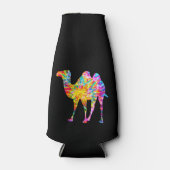 絞り染めカメラ ボトルクーラー (正面)