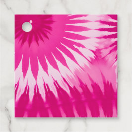 絞り染めカラフルアートギフトラベル フェイバータグ