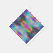 絞り染めカラフルスタイルアート スタンダードカクテルナプキン (角)