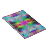 絞り染めカラフルスタイルアート ノートブック (右側)