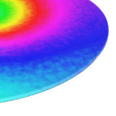 絞り染めカラフルレインボースワールヒッパイボホシック カッティングボード (角)