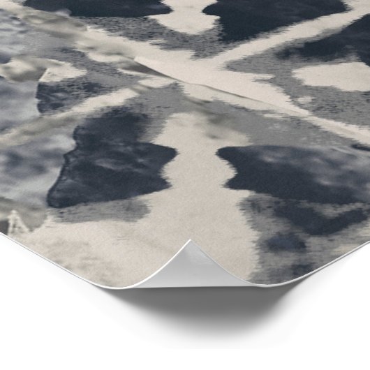 絞り染めクリエイティブ繰り返しパタモダンナフ ポスター (角)