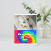 絞り染めクリスマスフォトポストカード – HAMbWG シーズンポストカード (スタンド正面)