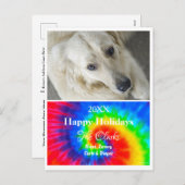 絞り染めクリスマスフォトポストカード – HAMbWG シーズンポストカード (正面/裏面)