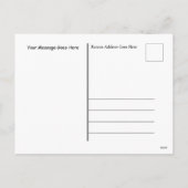 絞り染めクリスマスフォトポストカード – HAMbWG シーズンポストカード (裏面)