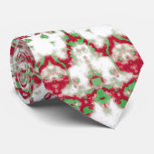 絞り染めクリスマスマンダラ ネクタイ (ロール)