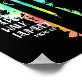 絞り染めクロスミカ68行為公正な聖書の聖なる書物、 経典 ポスター (角)