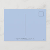 絞り染めグルービー雪だるま、世界のクリスマス シーズンポストカード (裏面)