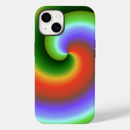 絞り染めコンチシェル Case-Mate iPhoneケース (裏面)