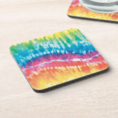 絞り染めコースター コースター (左側)