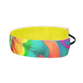 絞り染めサイケデリックレトロシュレアル アスレチックヘッドバンド (右)