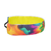 絞り染めサイケデリックレトロシュレアル アスレチックヘッドバンド (左)