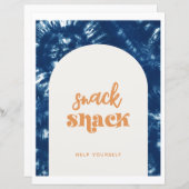 絞り染めサーフパーティー |スナック看板 (正面/裏面)