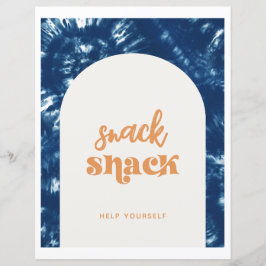 絞り染めサーフパーティー |スナック看板