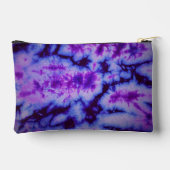 絞り染めシェードオブパープル&ブルー アクセサリーポーチ (裏面)