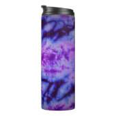 絞り染めシェードオブパープル&ブルー タンブラー (回転右)
