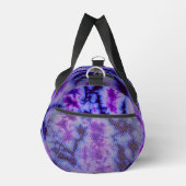 絞り染めシェードオブパープル&ブルー ダッフルバッグ (右)