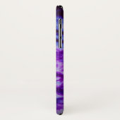 絞り染めシェードオブパープル&ブルー Case-Mate iPhoneケース (裏面/左)