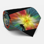 絞り染めシルエットゴルファー ネクタイ (ロール)