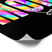 絞り染めスカウトママ分隊新学期女性参加 ポスター (角)