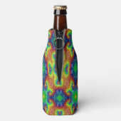 絞り染めスカルデッドゾンビボトルクール ボトルクーラー (ボトル裏面)