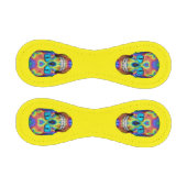 絞り染めスカルデッド完全に死んでいなゾンビ 野球ボール (パネル)