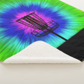 絞り染めディスクゴルフバスケット シェルパブランケット (3/4)