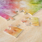 絞り染めディスクゴルフバスケット ジグソーパズル (側面)