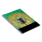 絞り染めディスクゴルフバスケット ノートブック (右側)