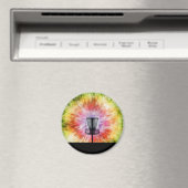 絞り染めディスクゴルフバスケット マグネット (インサイチュ (食洗機))