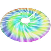 絞り染めデザインツリースカート ブラッシュドポリエステルツリースカート (アングル)