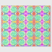 絞り染めデザイン包装紙 ラッピングペーパー (フラット)