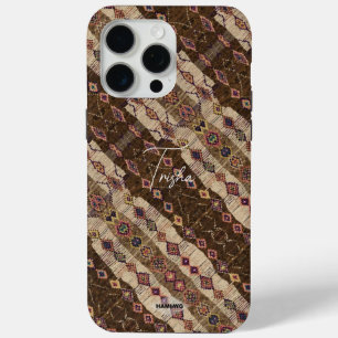 絞り染めデザイン携帯電話ケース iPhone 15 PRO MAXケース